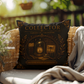 Collector Cabinet of Curiosities Pillow, Dark Academia Throw Pillow, Library Decor Cushion, Museum Style Home Accent