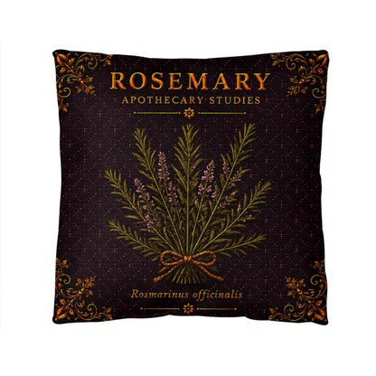 Rosemary Outdoor Pillow | Apothecary Patio Decor | Lace & Grit