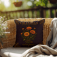 Calendula Outdoor Pillow | Apothecary Patio Decor | Lace & Grit