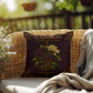 Elderberry Outdoor Pillow | Apothecary Patio Decor | Lace & Grit