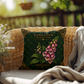 Foxglove Outdoor Pillow | Botanical Patio Decor | Lace & Grit