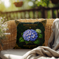 Hydrangea Outdoor Pillow | Botanical Patio Decor | Lace & Grit
