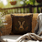 Hare Outdoor Pillow | Woodland Patio Decor | Lace & Grit