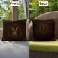 Hare Outdoor Pillow | Woodland Patio Decor | Lace & Grit