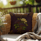 Elderberry Outdoor Pillow | Apothecary Patio Decor | Lace & Grit