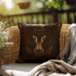 Hare Outdoor Pillow | Woodland Patio Decor | Lace & Grit