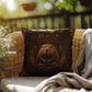 Beaver Outdoor Pillow – Woodland Patio Decor | Lace & Grit