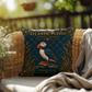 Atlantic Puffin Outdoor Pillow | Coastal Patio Decor | Lace & Grit