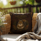 Squirrel Outdoor Pillow | Woodland Patio Decor | Lace & Grit