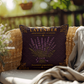 Lavender Outdoor Pillow | Apothecary Patio Decor | Lace & Grit