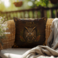 Owl Outdoor Pillow | Woodland Patio Decor | Lace & Grit