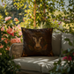 Hare Outdoor Pillow | Woodland Patio Decor | Lace & Grit