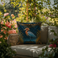 Reddish Egret Outdoor Pillow | Coastal Patio Decor | Lace & Grit