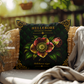 Hellebore Outdoor Pillow | Botanical Patio Decor | Lace & Grit