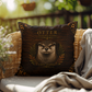 Otter Outdoor Pillow | Woodland Patio Decor | Lace & Grit