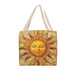 Boho Sunburst – Layered Look Tote Bag