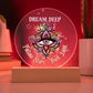 Dream Deep – Follow Stars. Trust Light. | Boho Visionary Acrylic Plaque Gift