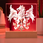 Heraldry Embossed Look Griffin Plaque – Regal Fantasy Light Panel