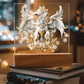Heraldry Embossed Look Griffin Plaque – Regal Fantasy Light Panel