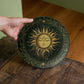 Golden Sol – Celestial Boho Sun Plate (10")