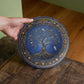 Feathered Realms – Tree of Life with Gold Rim & Falling Leaves Decorative Plate