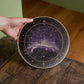 Celestial Compass – Golden Star Chart Decorative Plate (10")