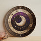 Moon Phases Mandala – Celestial Lunar Cycle Decorative Plate (10")