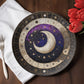 Moon Phases Mandala – Celestial Lunar Cycle Decorative Plate (10")