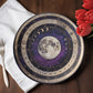 Constellation Burst – Radiant Star Map Decorative Plate (10")