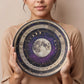 Constellation Burst – Radiant Star Map Decorative Plate (10")