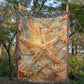 Beaded Look Starfish Blanket – Woven Coastal Fantasy Throw | Ocean-Inspired Decor by Lace & Grit