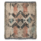 Faded Frontier Woven Blanket – Global Boho Abstract Throw