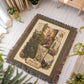 Red Fox Woven Throw Blanket | Woodland Animal Decor | Cotton Tapestry Throw | Naturalist Journal Gift