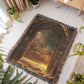 Starlit Gateway Mystical Blanket – Woven Celestial Portal Throw | Fantasy Decor by Lace & Grit