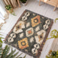 Canyon Ember Woven Blanket – Rustic Tribal Heritage Throw