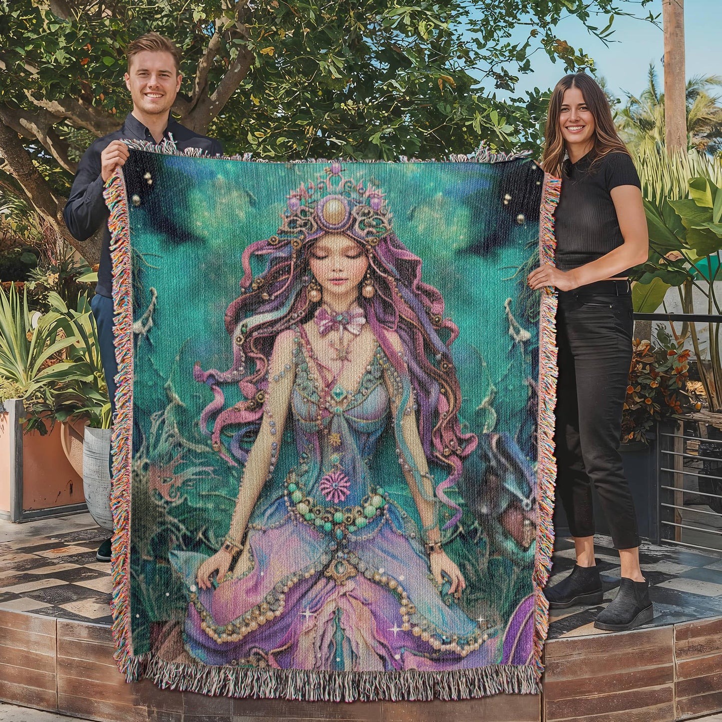 Beaded Look  Amphitrite, Queen of the Sea - Beaded Look