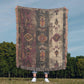 Shadow Mesa Woven Blanket – Tribal Southwest Boho Throw