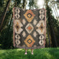 Canyon Ember Woven Blanket – Rustic Tribal Heritage Throw