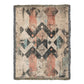 Faded Frontier Woven Blanket – Global Boho Abstract Throw