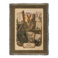 Hare Woven Throw Blanket | Woodland Animal Decor | Cotton Tapestry Throw | Naturalist Journal Gift