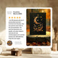 Celestial Moon & Stars – Hardcover Journal