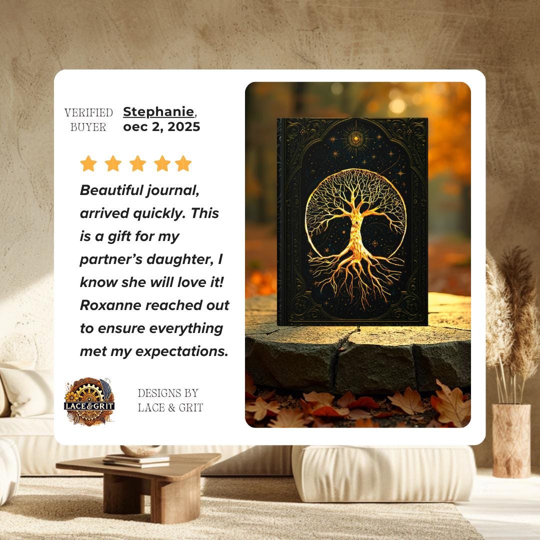 Celestial Tree of Life – Hardcover Journal
