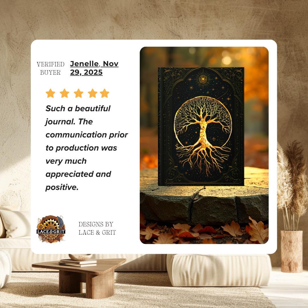 Celestial Tree of Life – Hardcover Journal