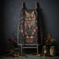Cozy Celestial Owl Woven Blanket | Whimsical Woodland Throw