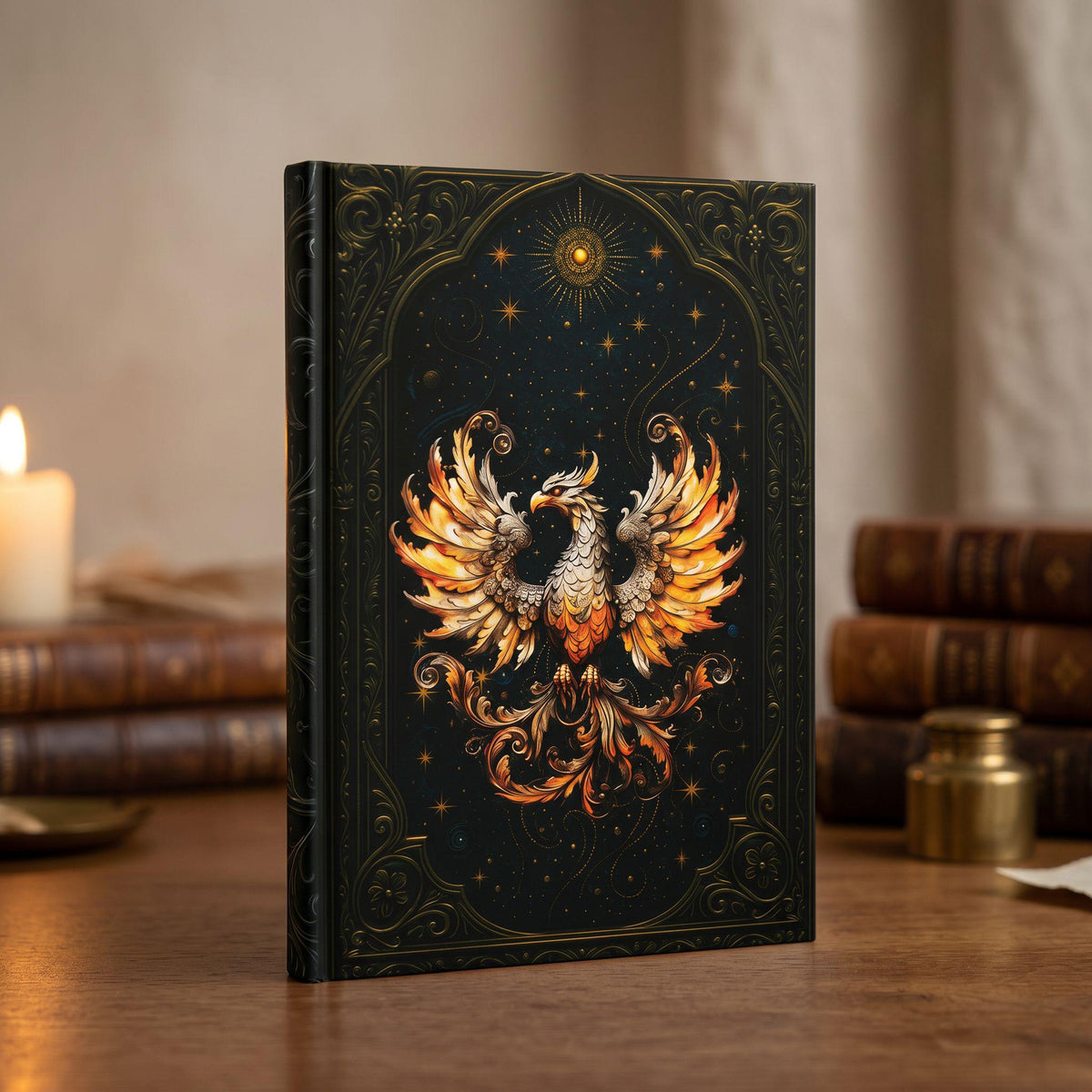 Celestial Phoenix – Hardcover Journal