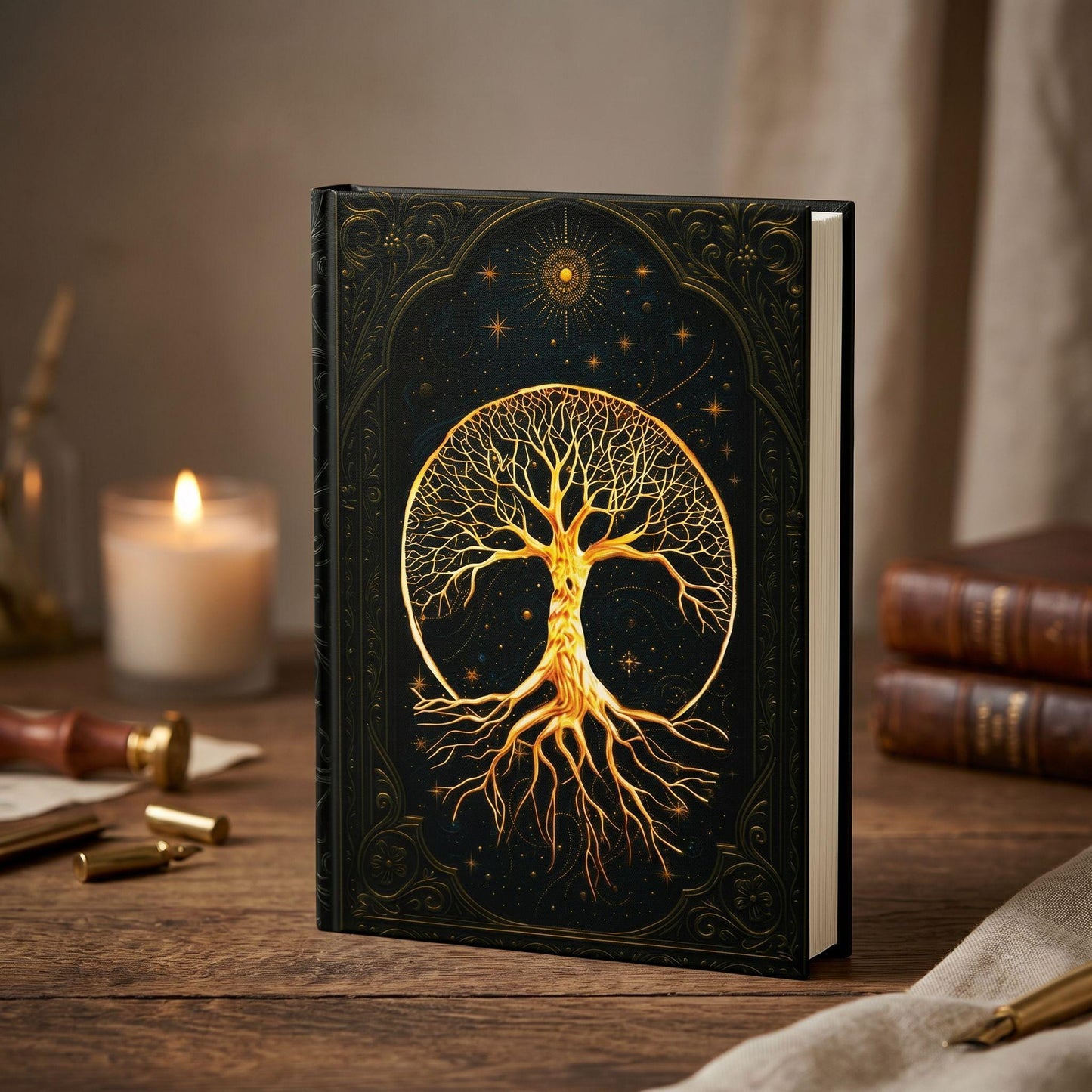 Celestial Tree of Life – Hardcover Journal