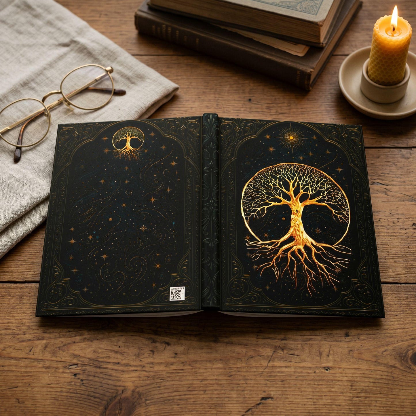 Celestial Tree of Life – Hardcover Journal