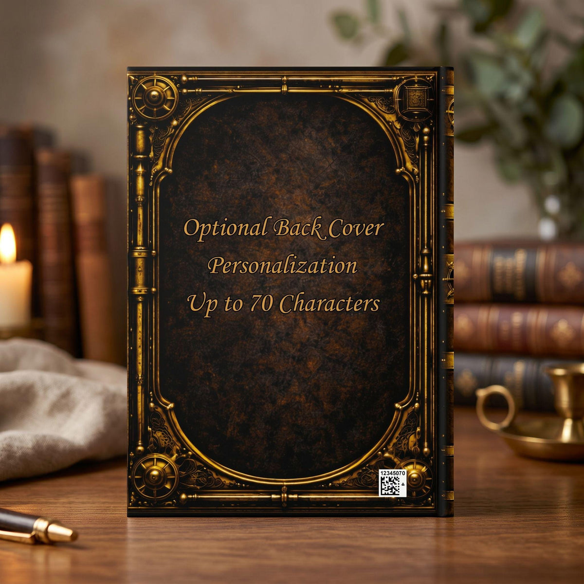Steampunk Dragon - Dark Fantasy Hardcover Journal