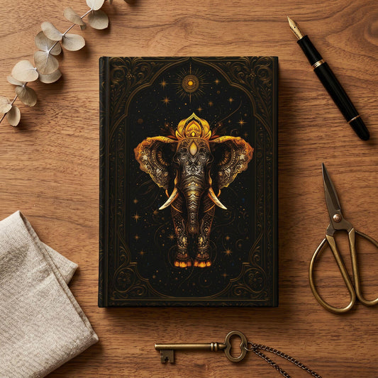 Mystical Elephant – Hardcover Journal
