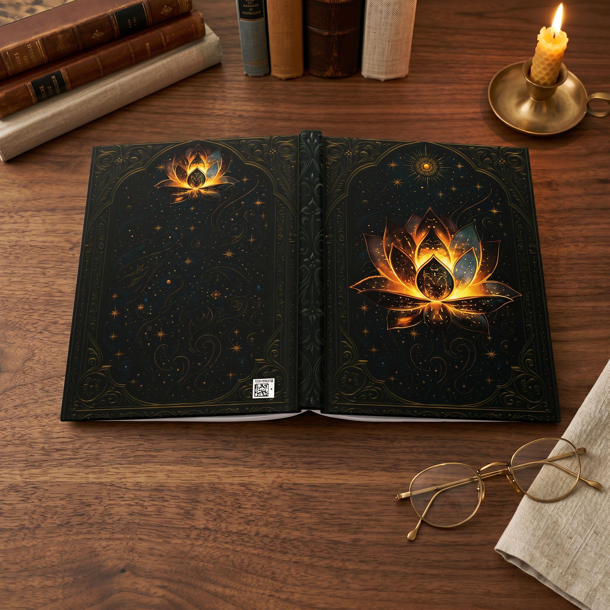 Celestial Lotus – Hardcover Journal